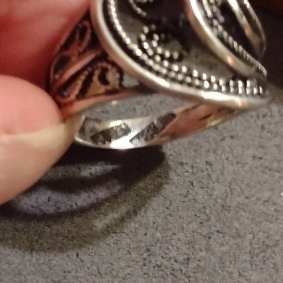 Vintage Sterling Israel Ring - Picture 8 of 8